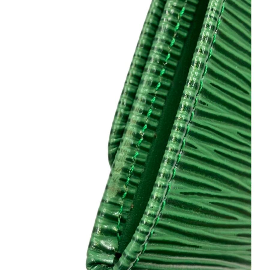 【極美品】ルイヴィトン ポルト エン 3 カルト クレディ 札入れ 長財布 緑 ルイ・ヴィトン 長財布 札入れ ポルトエン3カルトクレディ エピ