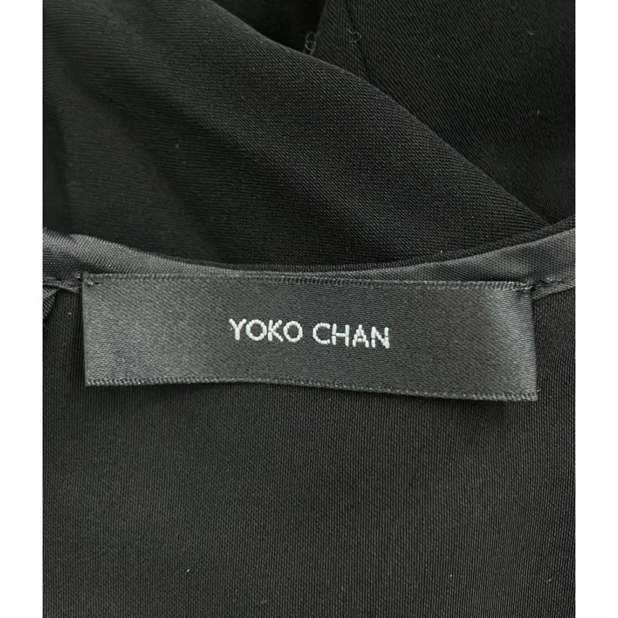 YOKO CHANハーフスリーブバックティアードブラウス 40 YOKO CHANハーフ