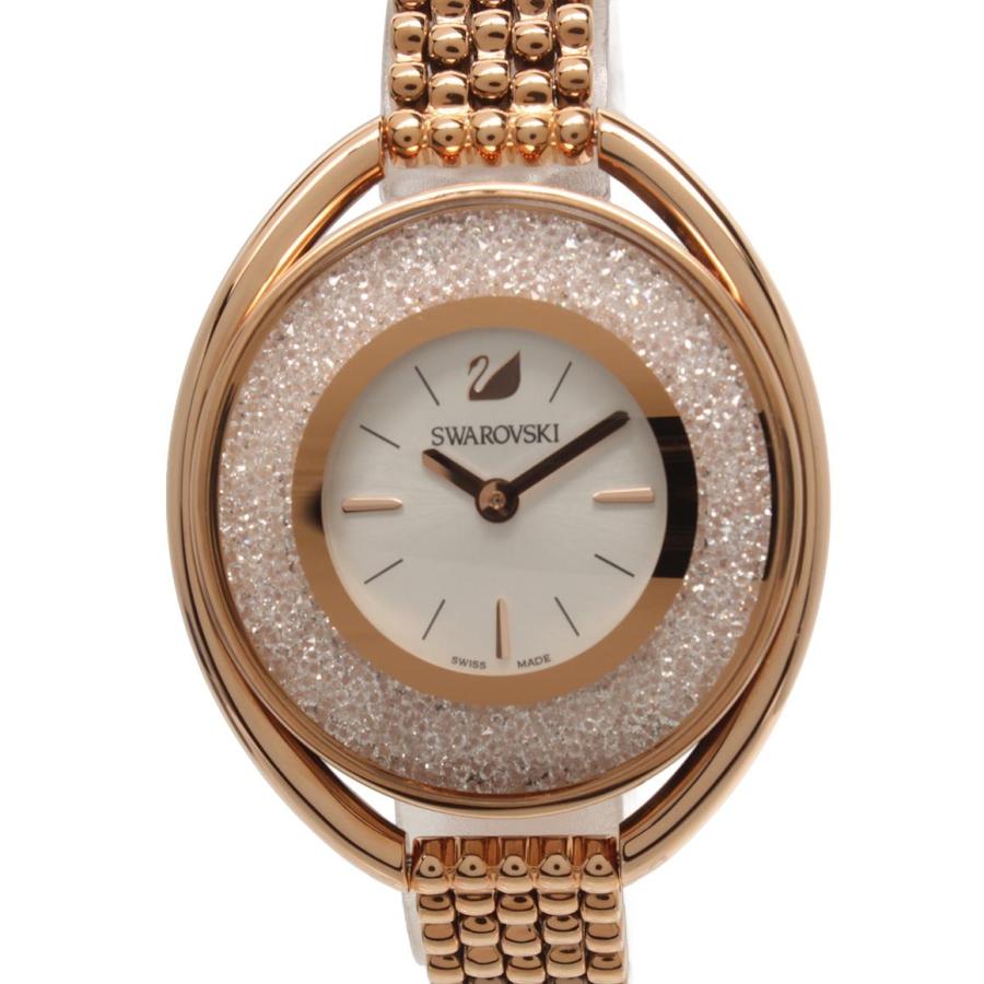 美品 スワロフスキー 腕時計 クオーツ レディース SWAROVSKI 中古