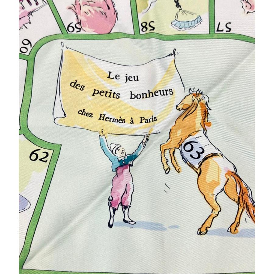 エルメス スカーフ シルク100% カレ90 Le jeu des petits