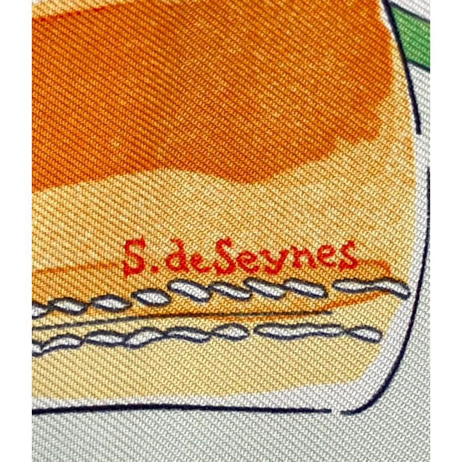 エルメス スカーフ シルク100% カレ90 Le jeu des petits