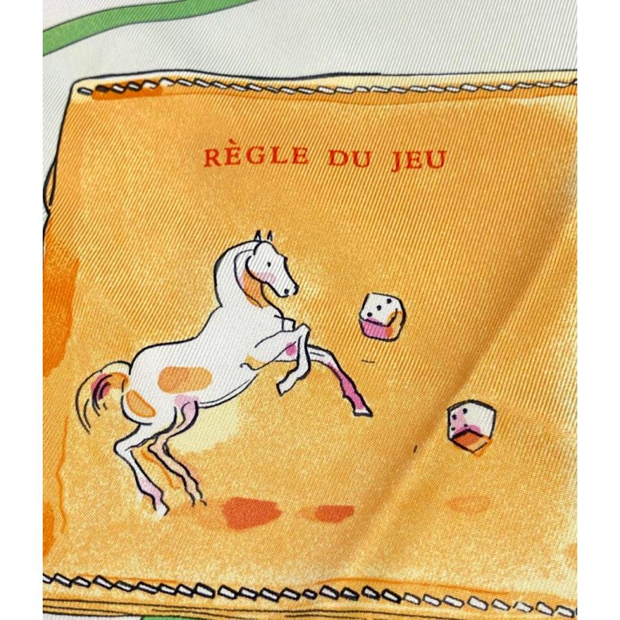 エルメス スカーフ シルク100% カレ90 Le jeu des petits