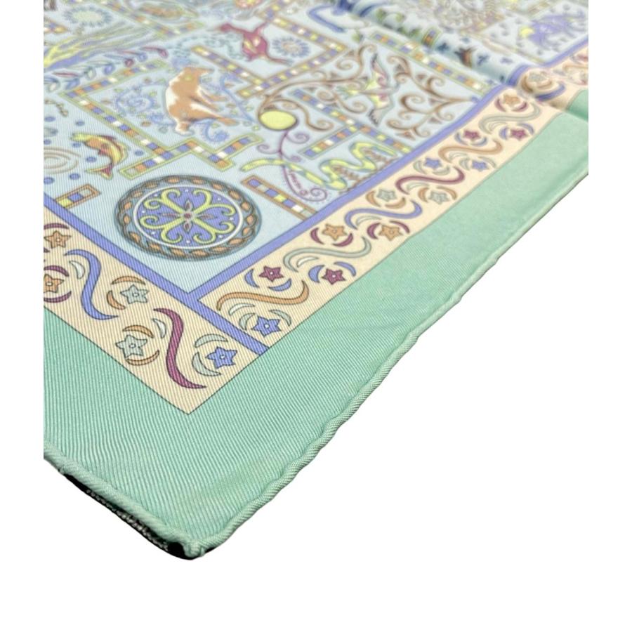 エルメススカーフ　プチカレ シルク100% エルメス スカーフ プチカレ シルク 100% Forces de La vie レディース