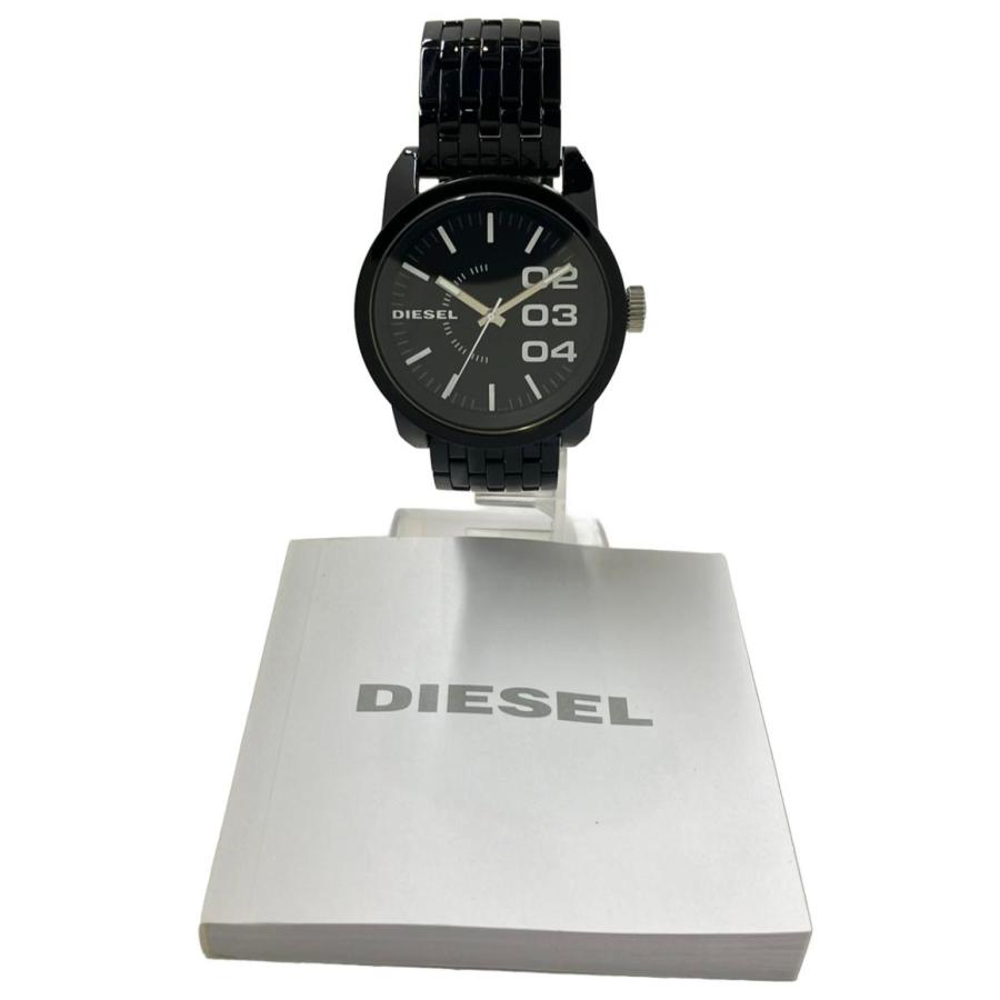 ディーゼル 腕時計 クオーツ ブラック DZ-1523 メンズ DIESEL 中古