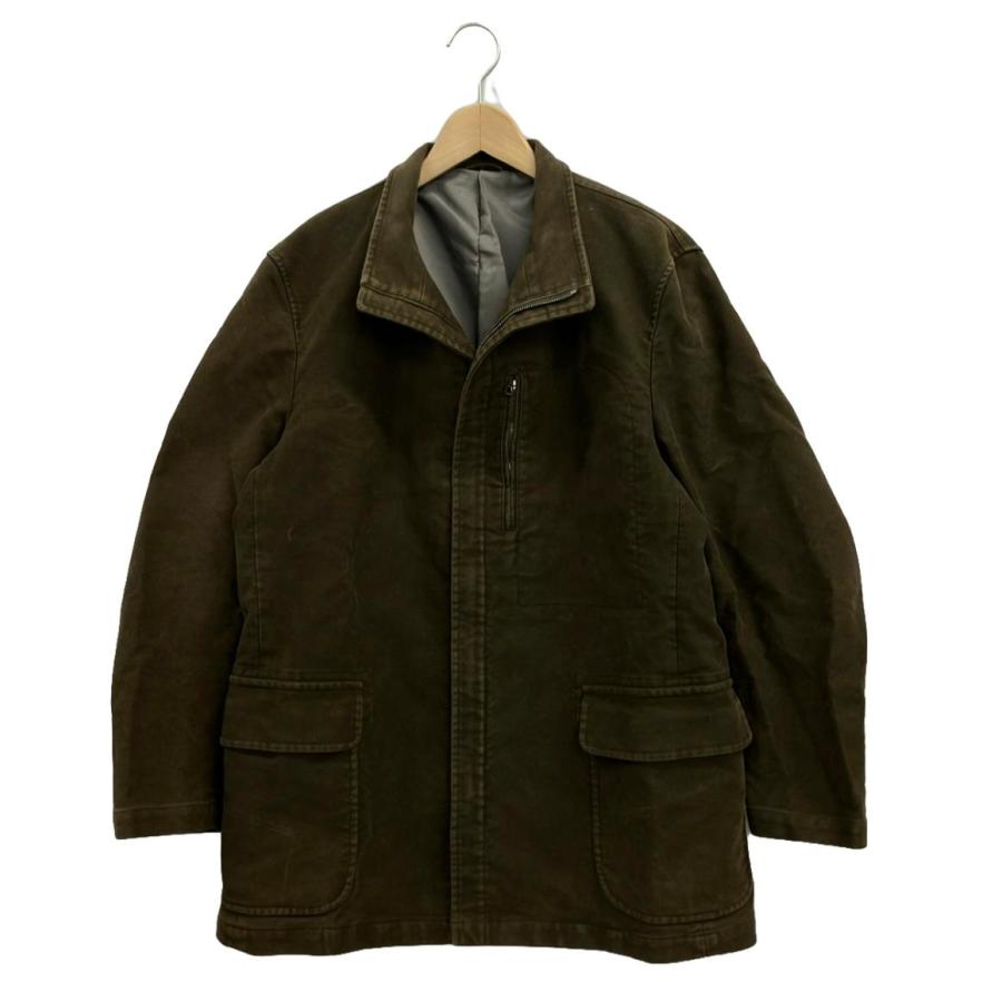 定価14万BURBERRY ジップアップ　ジャケット　バーバリーコート メンズ バーバリー ジップアップコート メンズ SIZE L (L) BURBERRY 中古