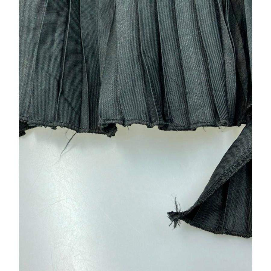 美品 ジュンヤワタナベコムデギャルソン アシンメトリーロングプリーツ