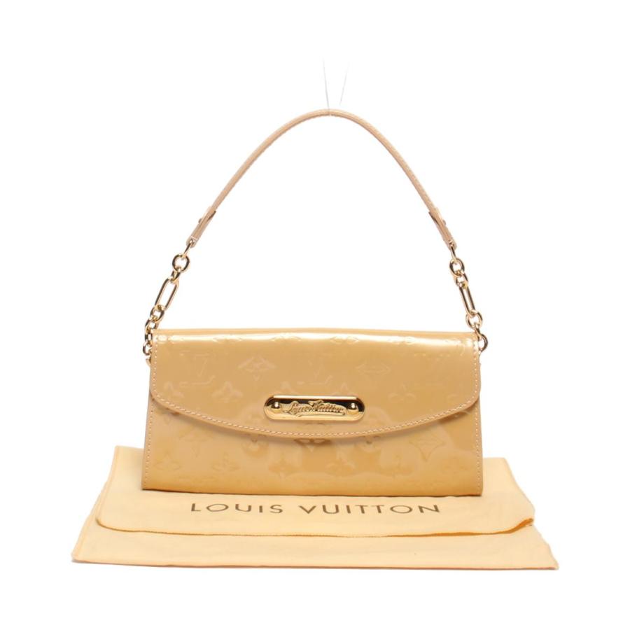 ルイヴィトン　ヴェルニ　クラッチバッグ×ショルダーバッグ2way ベージュ ルイヴィトン ヴェルニ クラッチバッグ×ショルダーバッグ2way ベージュ