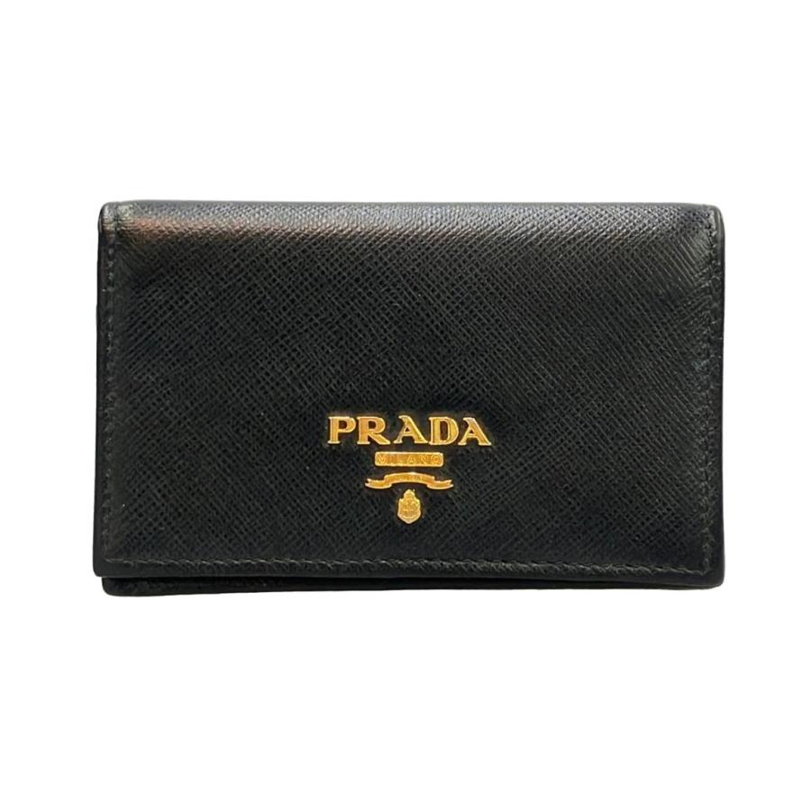 プラダ カードケース 名刺入れ サフィアーノ レディース PRADA 中古