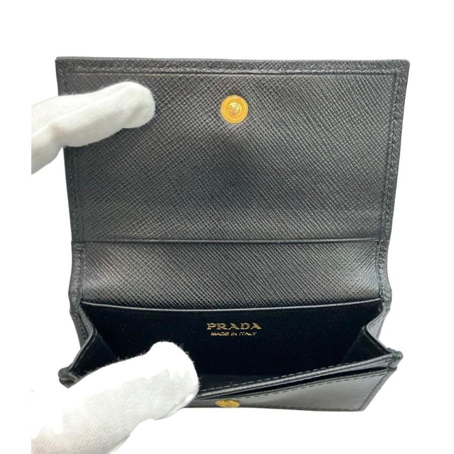 プラダ カードケース 名刺入れ サフィアーノ レディース PRADA 中古