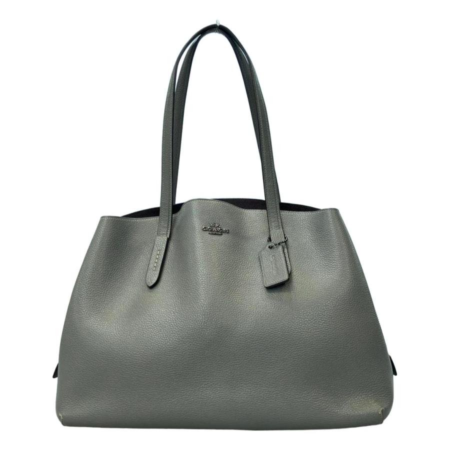COACH コーチ 52547 ロゴ トートバッグ レザー レディース 中古