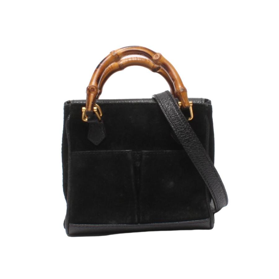 グッチ 2WAY ハンドバッグ ショルダーバッグ 斜め掛け バンブー 007  