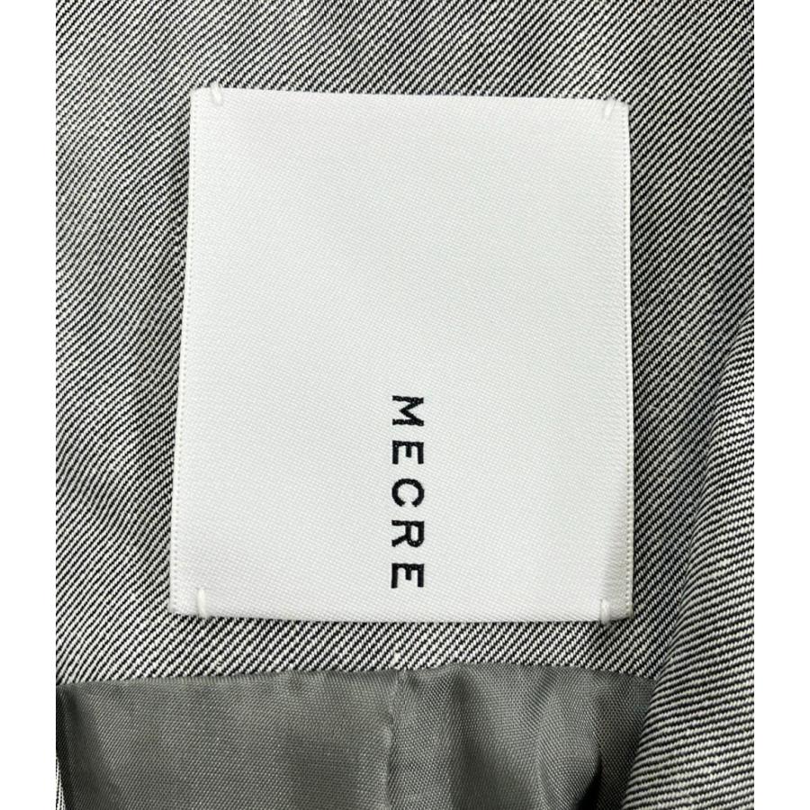 メクル カッティングスリーブ テーラードジャケット レディース