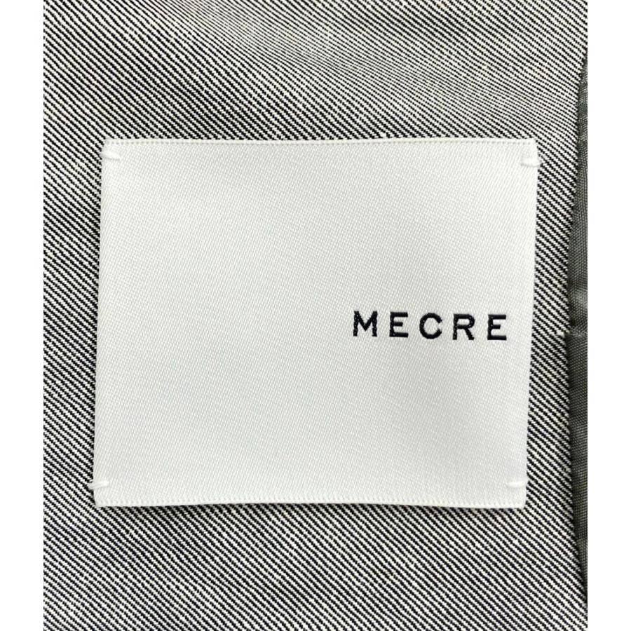 MECRE カッティングスリーブジャケット 美品 メクル カッティングスリーブ テーラードジャケット レディース