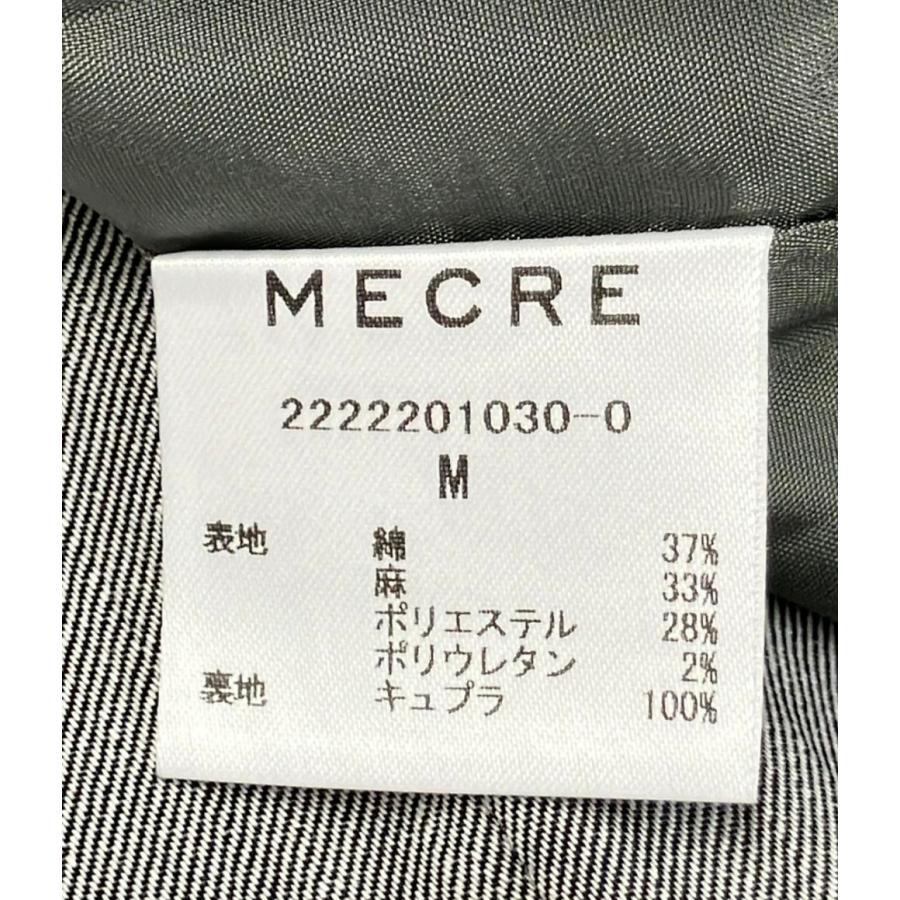 美品 メクル カッティングスリーブ テーラードジャケット レディース