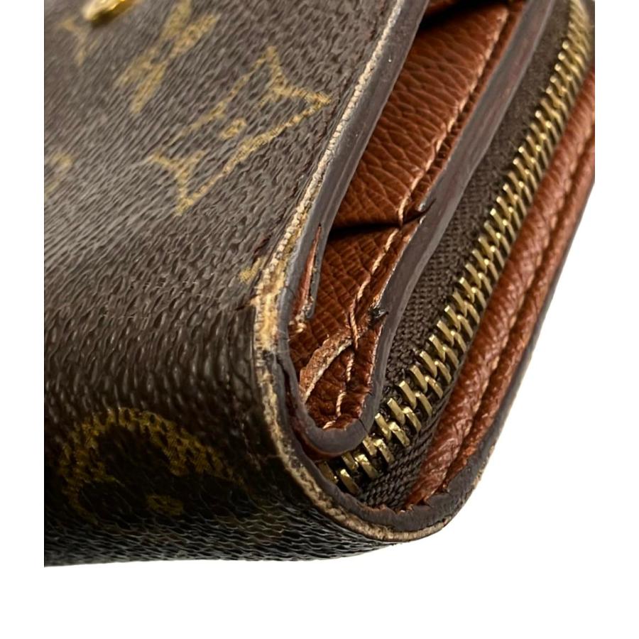 ルイ・ヴィトン 二つ折り財布 コンパクト ジップ モノグラム M61667