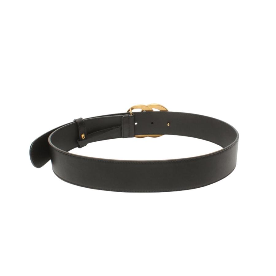 グリーン】グッチ ダブルG ワイドベルト 400593 メンズ GUCCI 中古