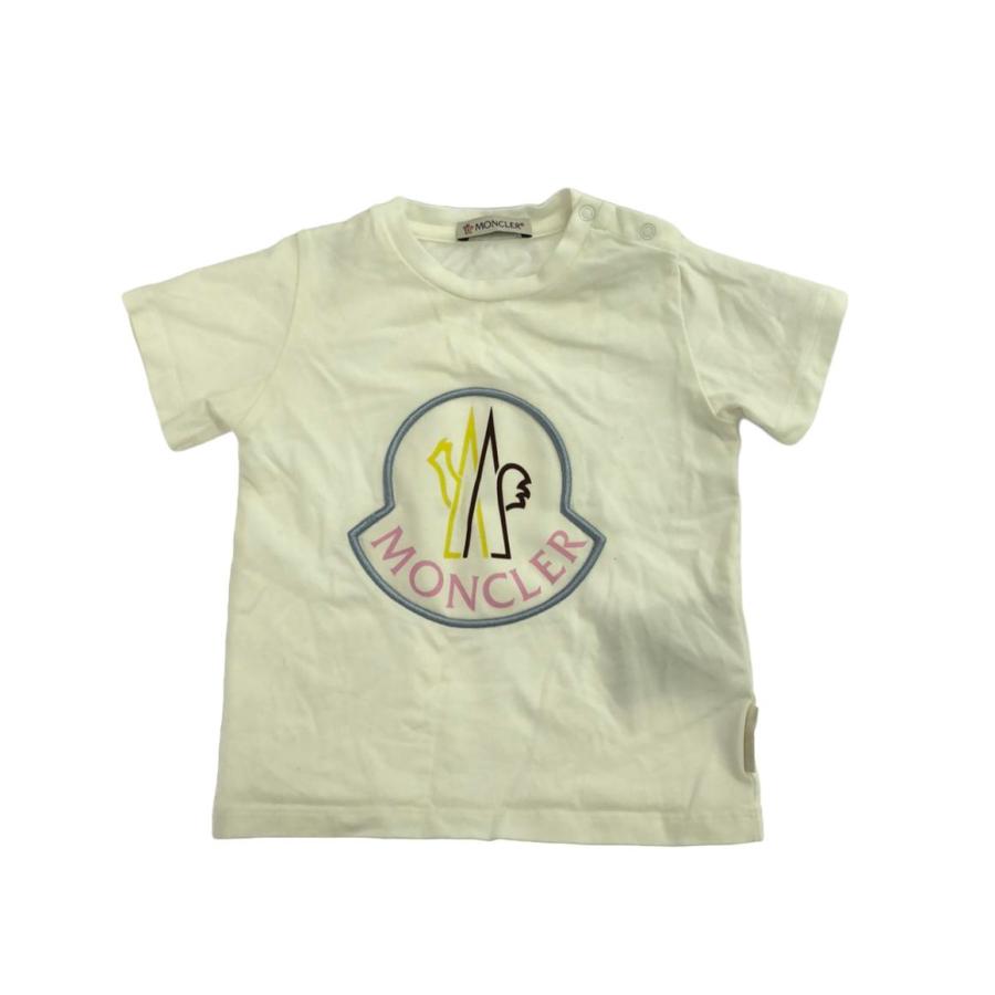 美品 モンクレール ロゴTシャツ キッズ SIZE 12/18 MONCLER 中古