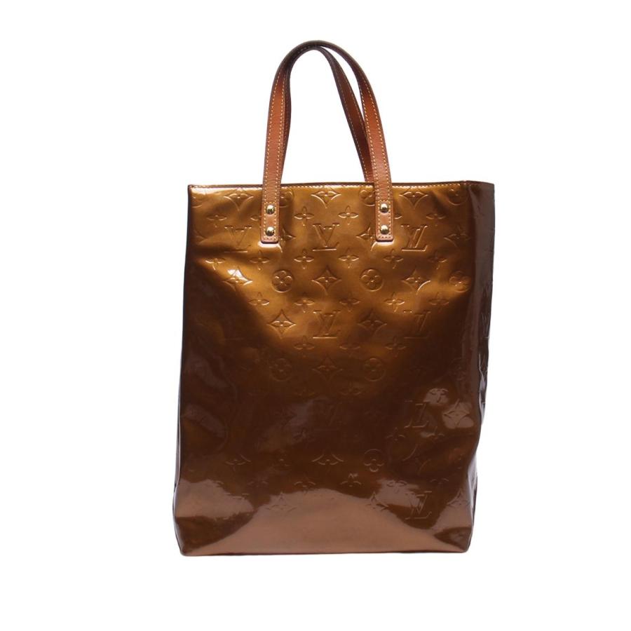 訳あり ルイ・ヴィトン トートバッグ リードMM ヴェルニ M91143  