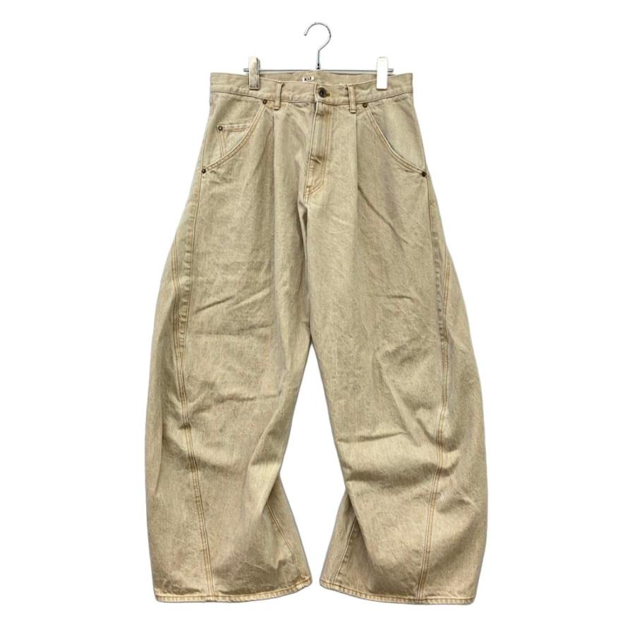 khoki 25fw 3Dカッティングパンツ コッキ KHOKI 3D cutting denim pants （Black） - ファッション通販