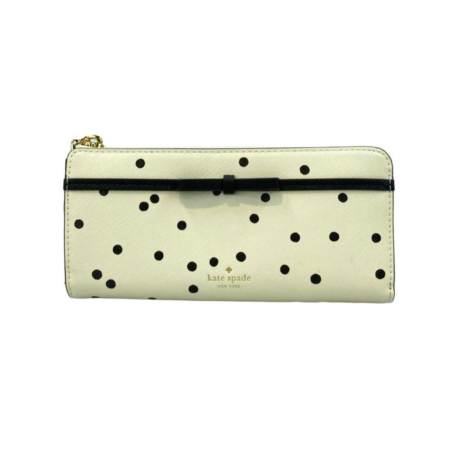 美品 ケイトスペード L字ファスナー長財布 レディース Kate Spade 中古