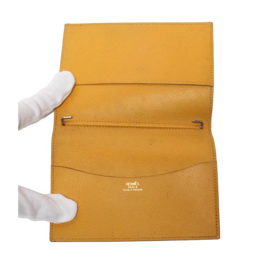 エルメス 手帳カバー □B刻印 シルバー金具 アジェンダGM メンズ