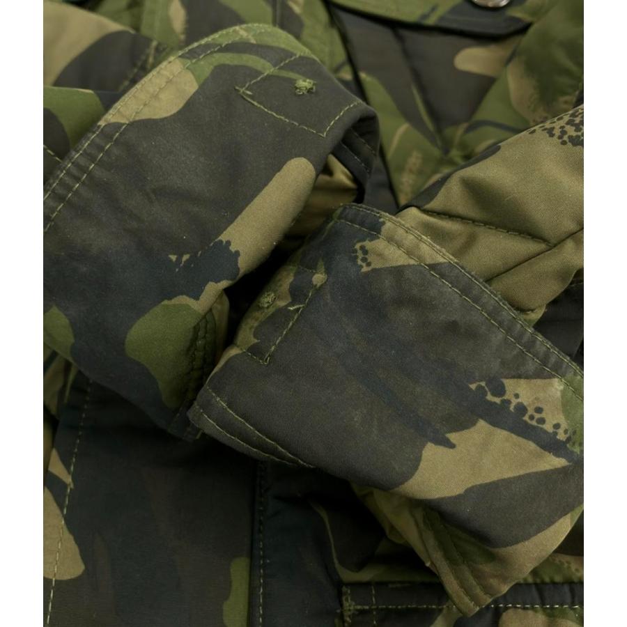 POLO 迷彩キルティングジャケット 美品 ポロ・ラルフローレン キルティングジャケット 迷彩柄