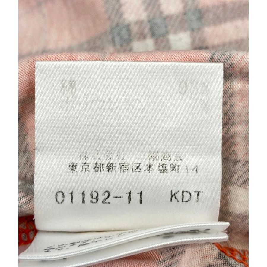 バーバリーブルーレーベル チェック柄半袖Tシャツ レディース SIZE M