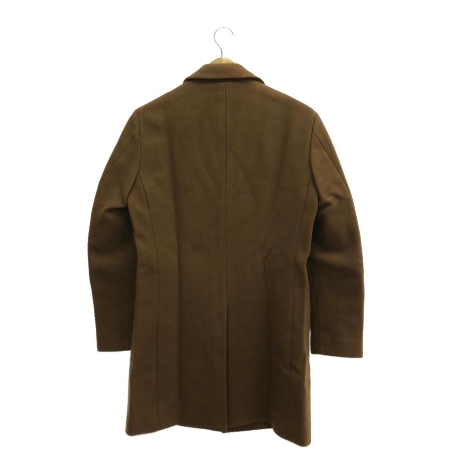 【新品同様】エディフィス コート 42 メンズ XS S A3 ★未使用に近い★ エディフィス チェスターコート メンズ SIZE S (XS) EDIFICE 中古