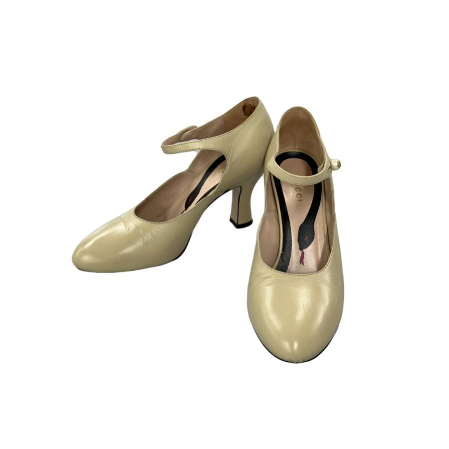 グッチ アンクルストラップパンプス レディース SIZE 37 (L