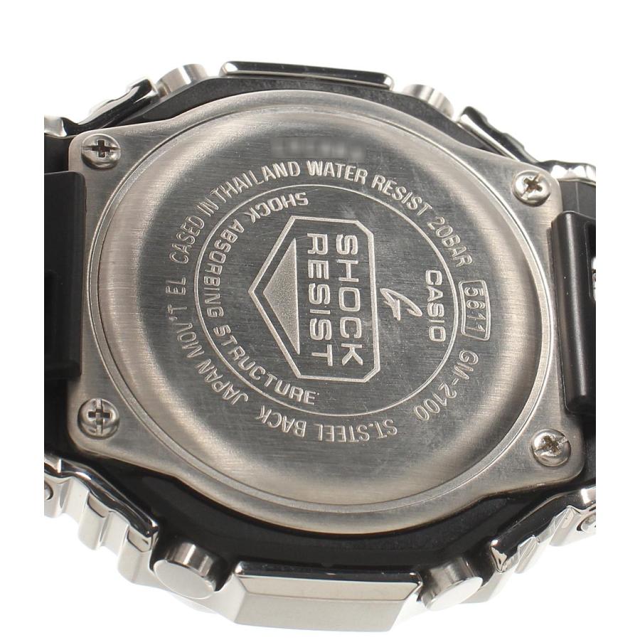 カシオ 腕時計 G-SHOCK クオーツ シルバー GM-2100 メンズ CASIO 中古