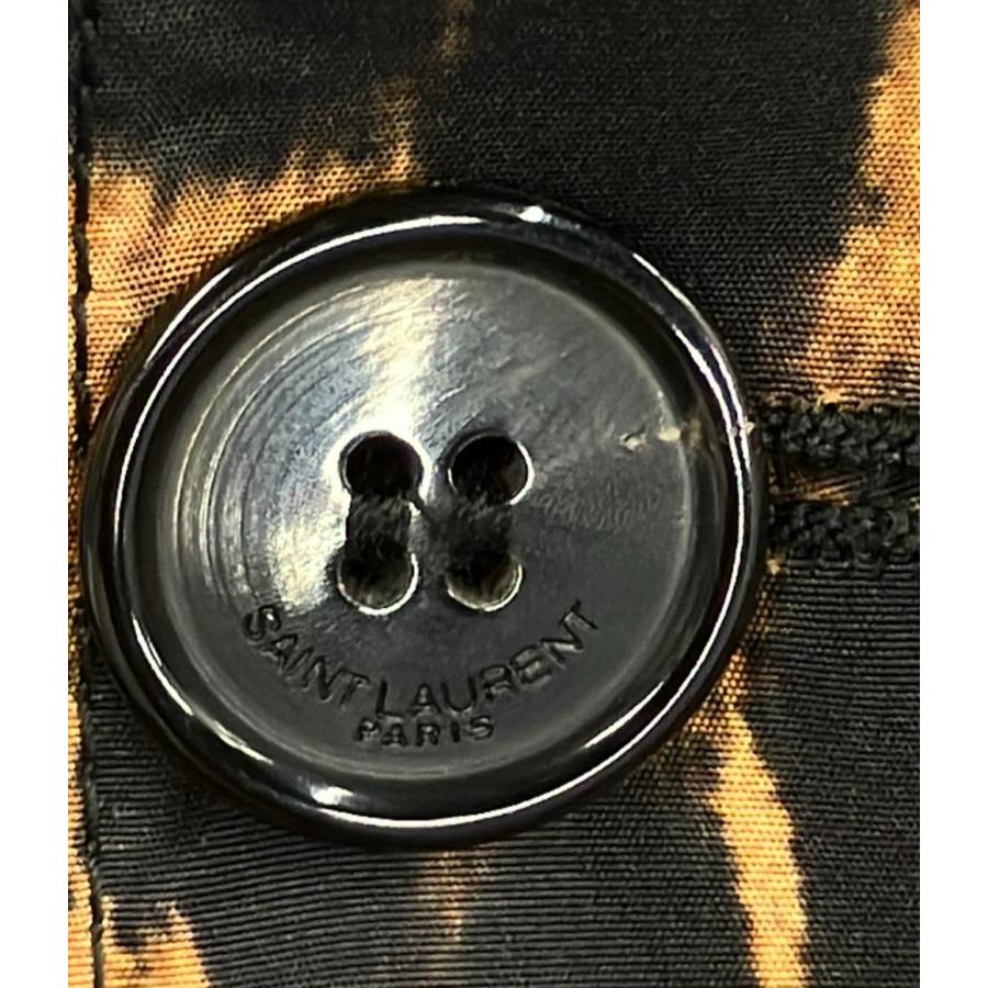 美品 サンローランパリ レオパードジャケット メンズ SIZE 44 (S