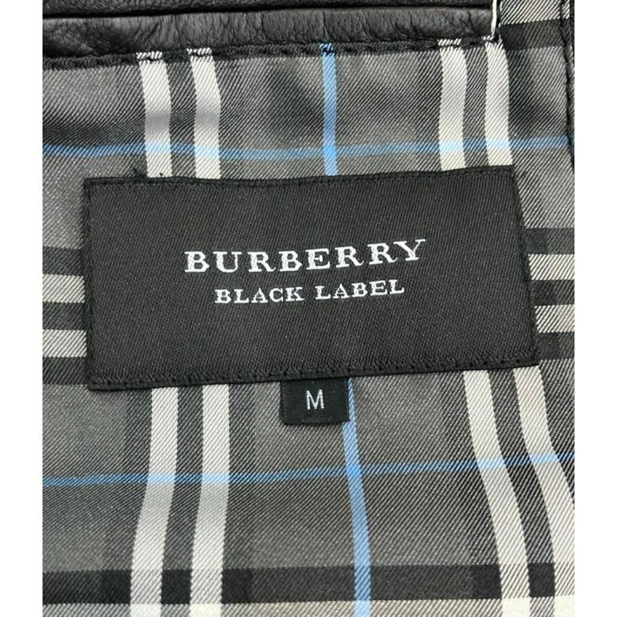 バーバリーブラックレーベル レザージャケット メンズ SIZE M (M バーバリーブラックレーベル レザージャケット メンズ SIZE M (M