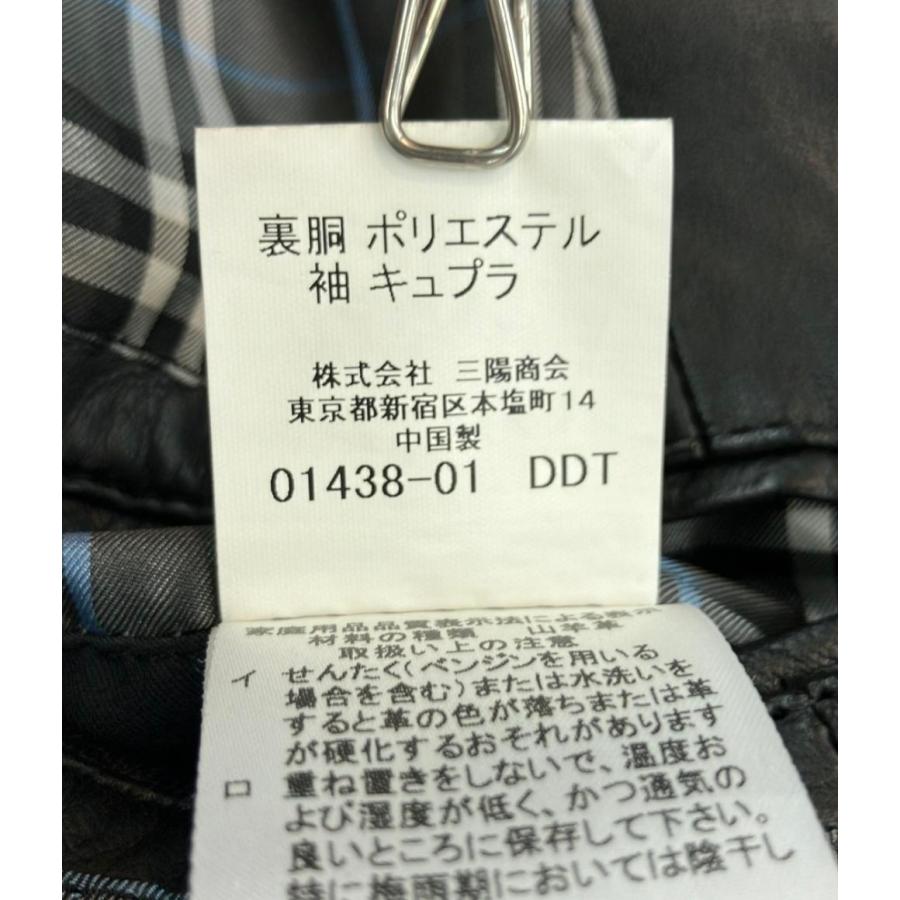 バーバリーブラックレーベル レザージャケット メンズ SIZE M (M バーバリーブラックレーベル レザージャケット メンズ SIZE M (M