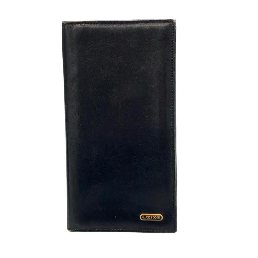 ア・テストーニ 長財布 メンズ a.testoni 中古 : Rehello by BOOKOFF