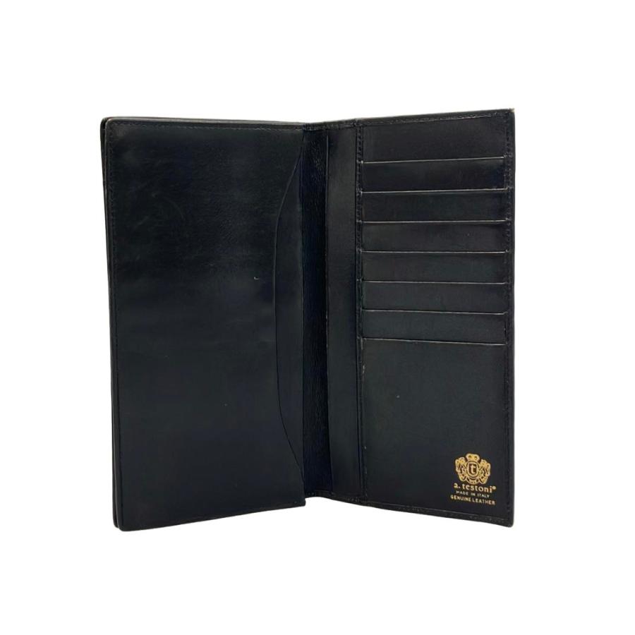 ア・テストーニ 長財布 メンズ a.testoni 中古 : Rehello by BOOKOFF