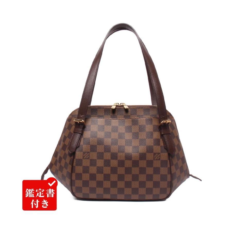 LOUIS VUITTON ダミエ ベレムMM ショルダー 肩掛け N51174 美品 ルイ・ヴィトン ショルダーバッグ ハンドバッグ 肩掛け ベレムMM