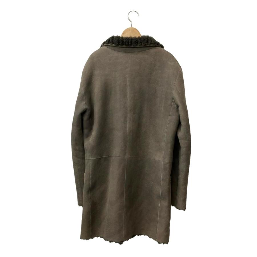 ジョルジオアルマーニ リバーシブルムートンコート レディース SIZE 46