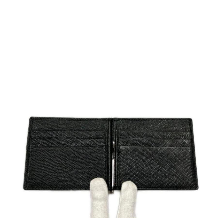プラダ 二つ折り財布 マネークリップ財布 メンズ PRADA 中古 : Rehello