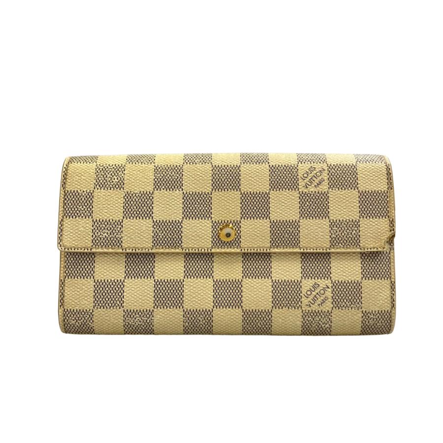 ルイ・ヴィトン 長財布 ポルトフォイユ サラ ダミエ アズール N61735 レディース メンズ LOUIS VUITTON ポルトフォイユ・サラ ルイヴィトン 長財布 レディース メンズ ダミエ