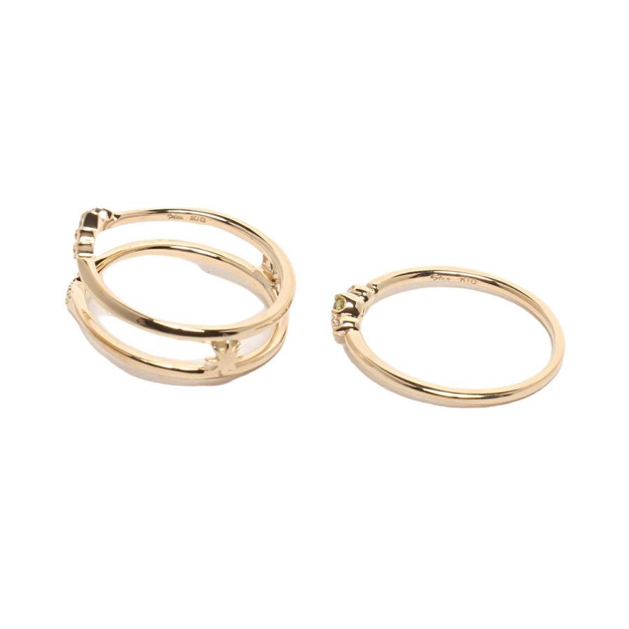 美品 スタージュエリー リング 指輪 K10 6点セット レディース STAR JEWELRY 中古 |  | 02