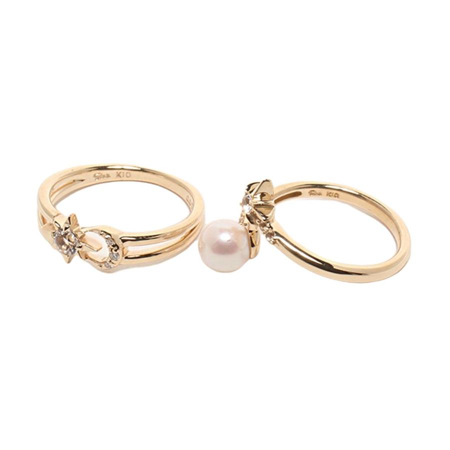 美品 スタージュエリー リング 指輪 K10 6点セット レディース STAR JEWELRY 中古 |  | 04