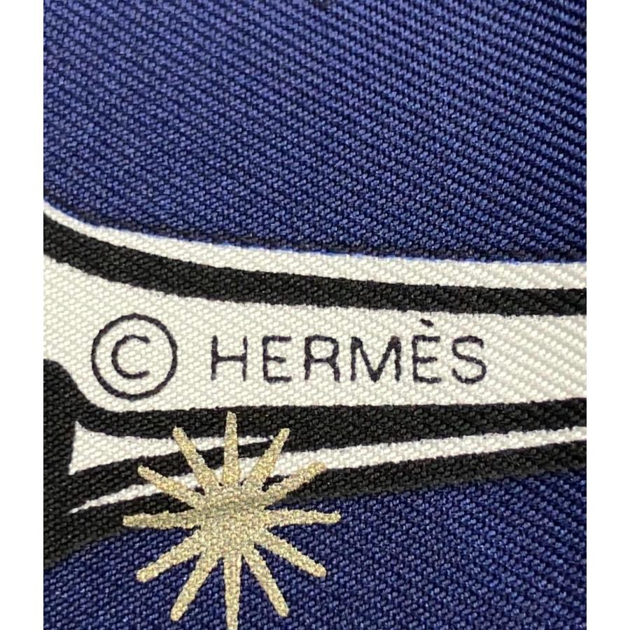 美品 エルメス スカーフ バンダナ カレ55 シルク100% コーラス