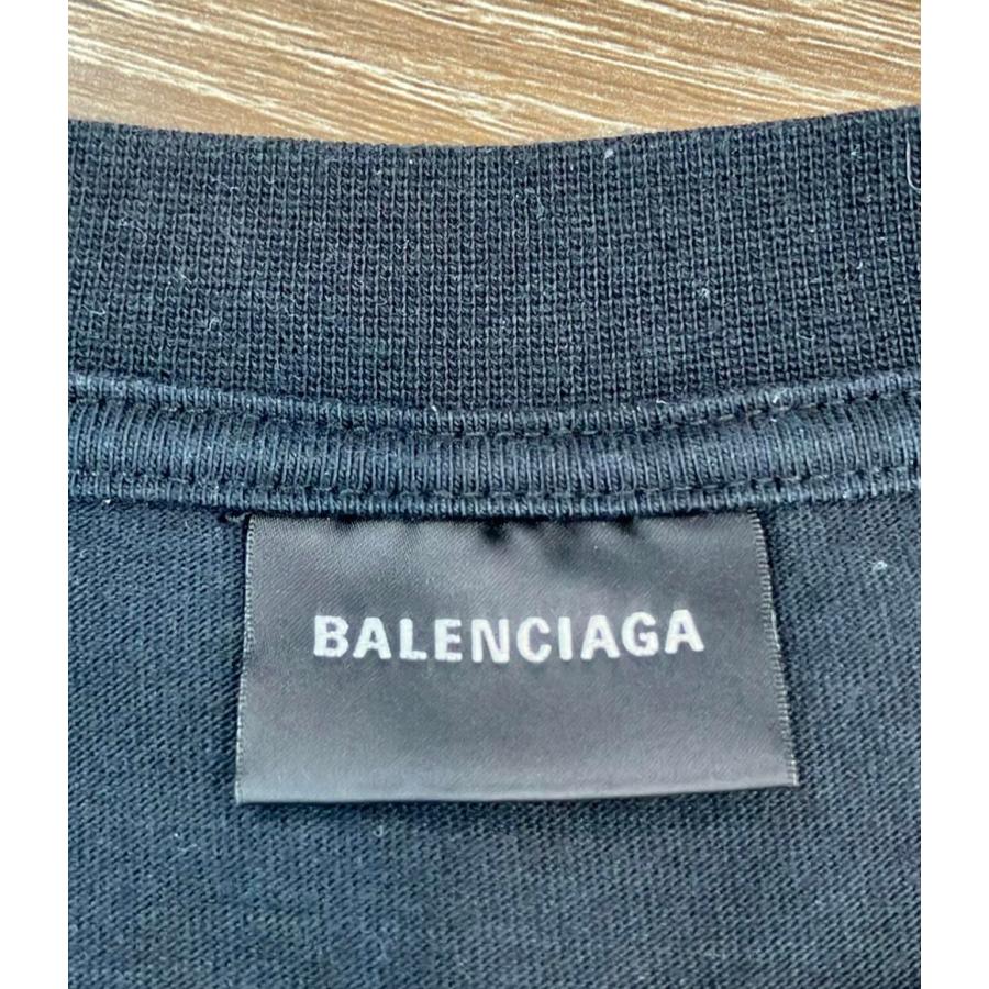 バレンシアガ 半袖Tシャツ Hand Drawnロゴ 手書き風 Drawn Balenciaga