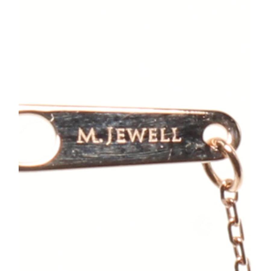 美品 メゾンジュエル M.JEWELL ネックレス K10 ダイヤ ハート