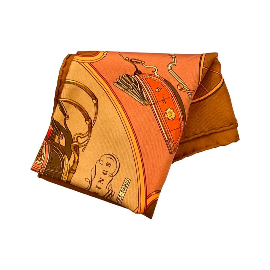 エルメス スカーフ プチカレ シルク 100% SPRINGS レディース HERMES