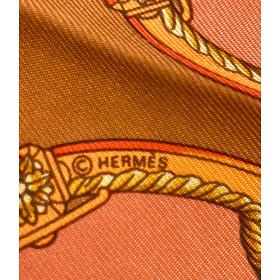未使用　HERMES エルメス　SPRINGS プチカレ　シルク　スカーフ エルメス スカーフ プチカレ シルク 100% SPRINGS レディース HERMES