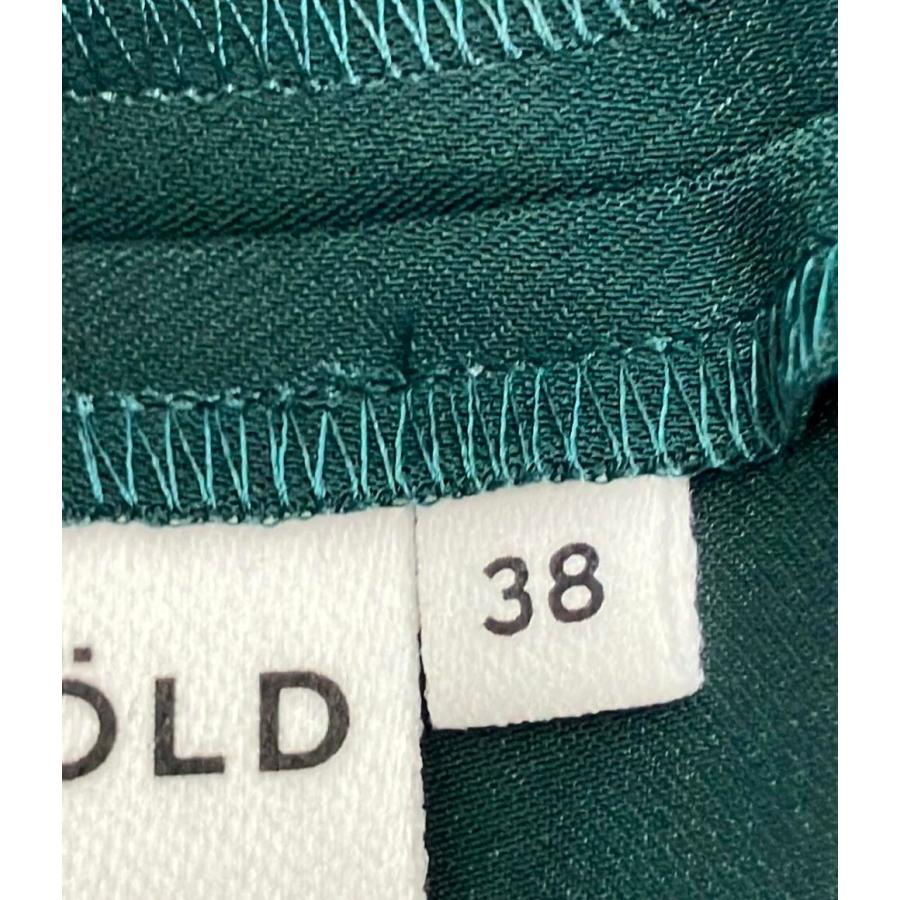 美品 エンフォルド 長袖シャツ 24AW PE TWILL OFFNECK LAYERED  