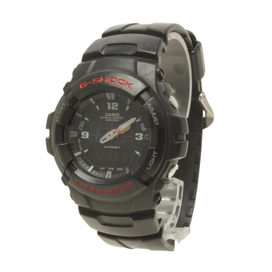 【稼動/美品】CASIO クォーツ メンズ 腕時計 ブラック Amazon.co.jp: Casio メンズGショックブラックレジンバンド