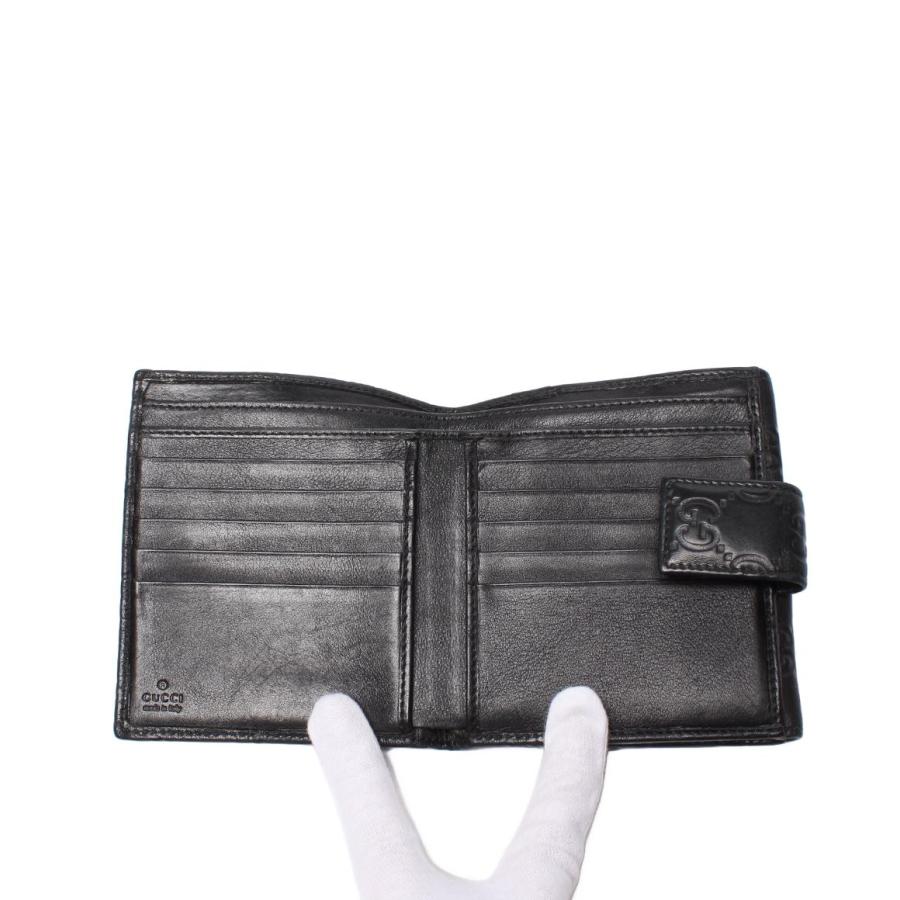 グッチ Wホック二つ折り財布 グッチシマ 112664 2184 レディース
