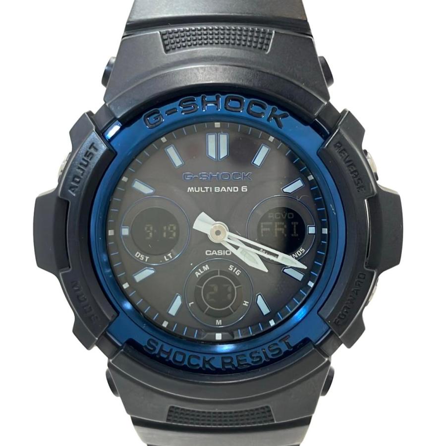 カシオ 腕時計 G-SHOCK ソーラー ブラック AWG-M100A メンズ CASIO